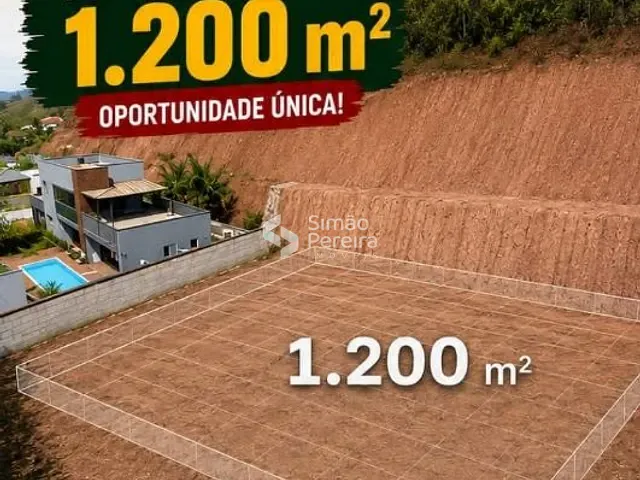 Terreno com 1200m², à venda, no bairro Caeté em Juiz de Fora