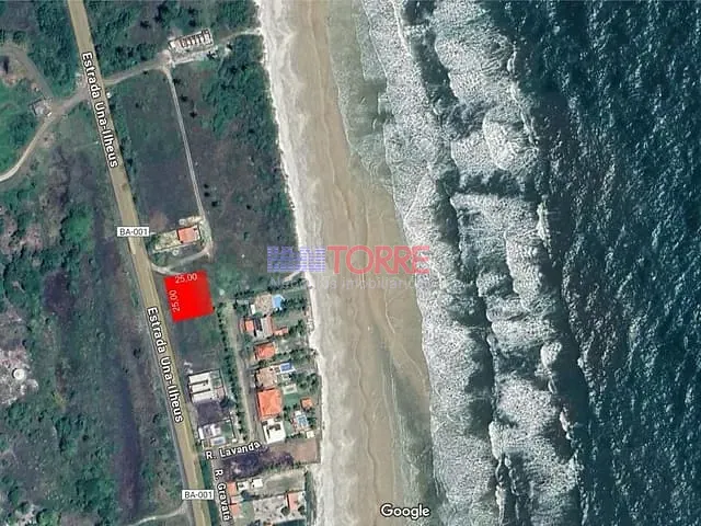 Terreno com 625m², à venda, no bairro Olivença em Ilhéus