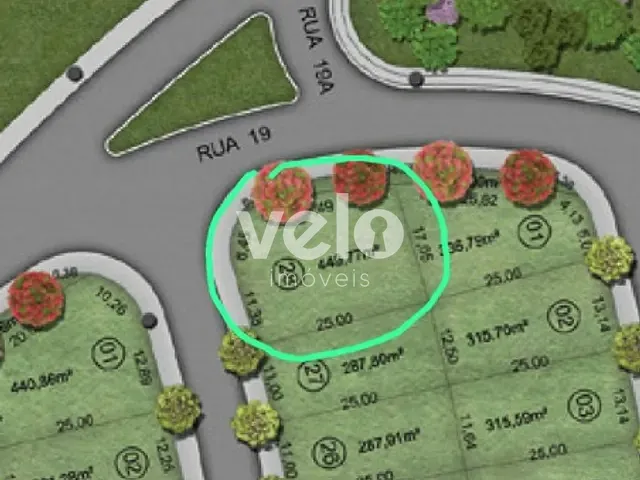 Terreno com 450m², à venda, no bairro Loteamento Residencial Fazenda Casa Grande em Taubaté
