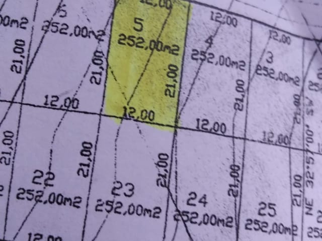 Foto do Terreno - Terreno com 252 m² á venda por R$ 135.000,00 -  Jardim Terra Vermelha, Cambé, PR | Premier Imóveis