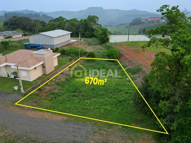 Terreno com 670m², à venda, no bairro Santo Antônio em Concórdia