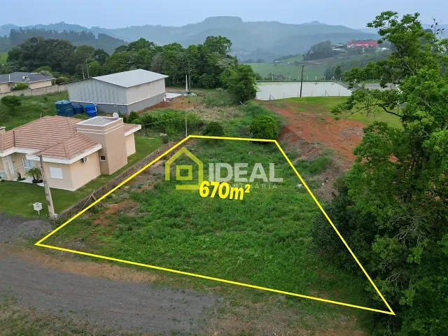 Terreno com 670m², à venda, no bairro Santo Antônio em Concórdia