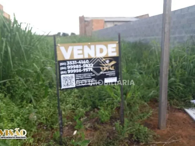 Terreno com 300m², à venda, no bairro Jardim Viena em Sinop