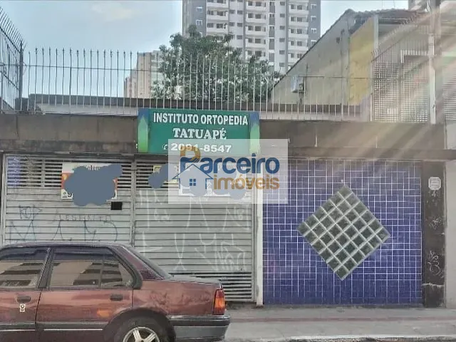 Terreno com 240m², à venda, no bairro Tatuapé em São Paulo