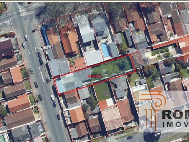 Terreno à venda, no bairro Santa Quitéria em Curitiba