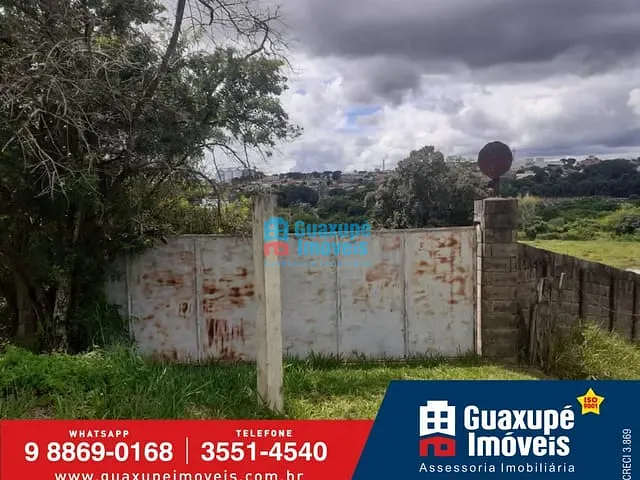 Terreno com 2901m², à venda, no bairro Bela Vista em Guaxupé