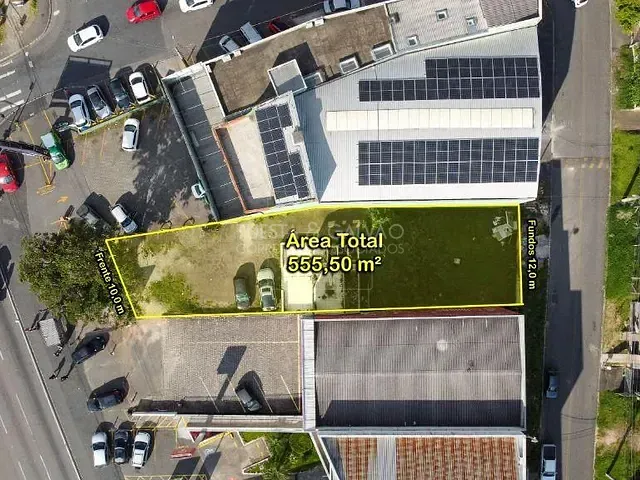 Terreno com 555m², à venda, no bairro Capivari em Colombo