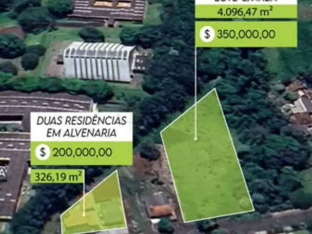 Terreno com 4096m², à venda, no bairro Jardim Monções em Apucarana