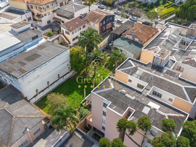 Foto do Terreno - São Francisco, Terreno ZR3 - 924m²,construção antiga de 624m², datada de 1947, poderá ser reaproveitada ou demolida, à venda, Curitiba, PR | Imobiliária GreenVille