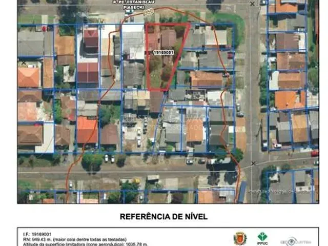 Terreno com 527m², à venda, no bairro Cidade Industrial em Curitiba