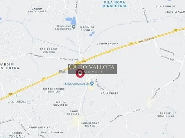 Terreno com 50500m², à venda, no bairro Bonsucesso em Guarulhos