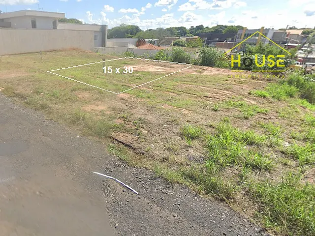 Terreno com 450m², à venda, no bairro Jd. Res. Pôr do Sol em Fernandópolis
