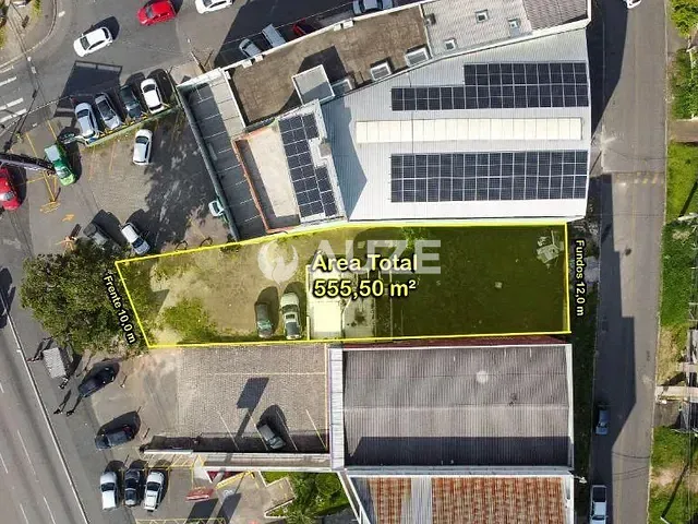 Terreno com 555m², à venda, no bairro Capivari em Colombo