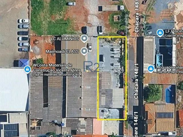 Terreno com 700m², para alugar, no bairro Vicente Pires em Vicente Pires
