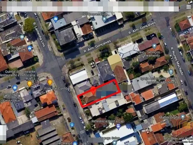 Terreno à venda, no bairro Rebouças em Curitiba