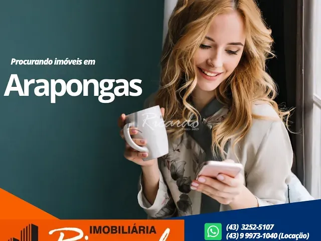 Terreno com 300m², à venda, no bairro Vila Sampaio em Arapongas