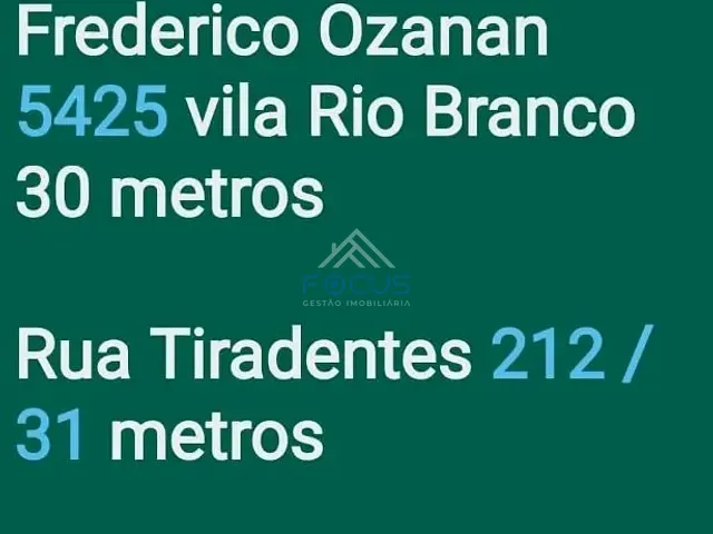 Terreno com 4300m², à venda, no bairro Vila Rio Branco em Jundiaí