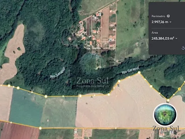 Terreno com 142000m², à venda, no bairro Bairro do Cercado em Araçoiaba da Serra