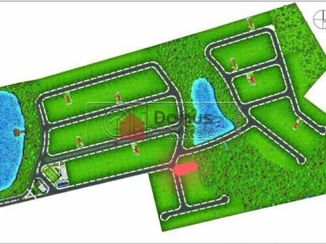 Terreno com 474m², à venda, no bairro Condomínio Reserva dos Lagos em Pindamonhangaba
