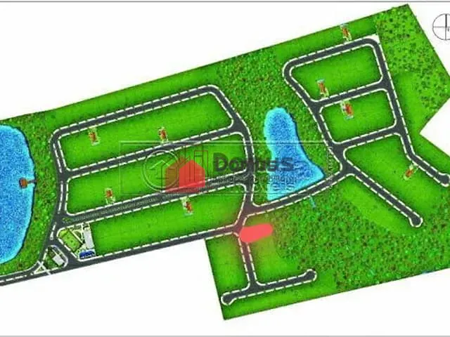 Terreno com 474m², à venda, no bairro Condomínio Reserva dos Lagos em Pindamonhangaba