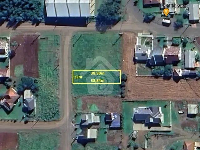 Terreno com 465m², à venda, no bairro LINHA HARMONIA em Teutônia