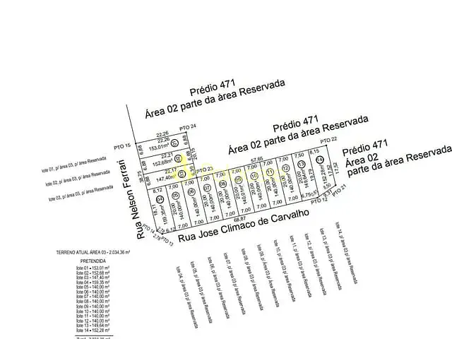 Terreno com 140m², à venda, no bairro Esplanada Santa Terezinha em Taubaté