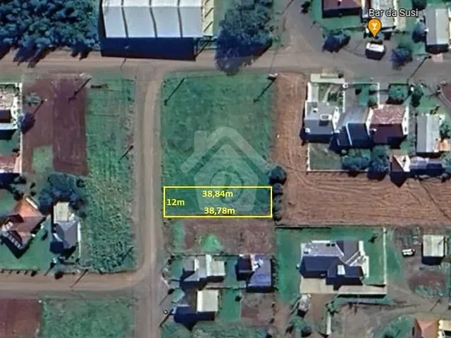Terreno com 465m², à venda, no bairro LINHA HARMONIA em Teutônia