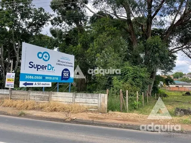 Terreno com 4488m², à venda, no bairro Uvaranas em Ponta Grossa