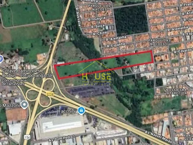 Terreno com 7206676m², à venda, no bairro Parque das Nações em Votuporanga
