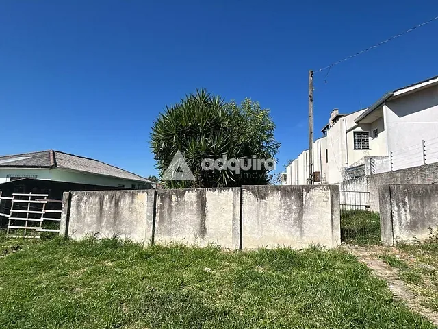 Terreno com 616m², à venda, no bairro Jardim Carvalho em Ponta Grossa