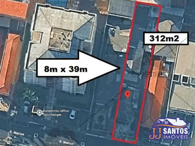 Terreno com 312m², à venda, no bairro Vila Celeste em São Paulo