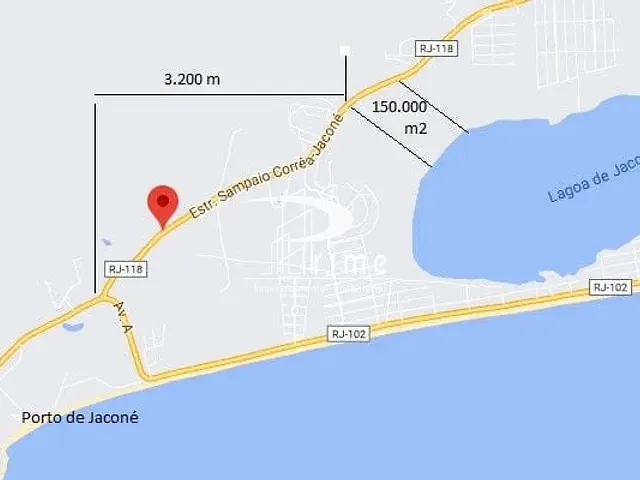 Terreno com 150000m², à venda, no bairro Jaconé (Ponta Negra) em Maricá