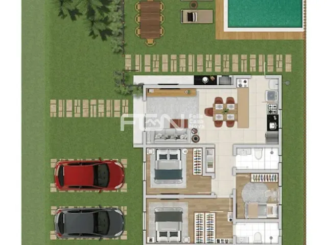 Terreno com 116m², à venda, no bairro Parque Nascente do Rio Capivara em Camaçari