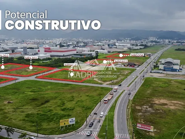 Terreno com 1879m², à venda, no bairro Nova Palhoça em Palhoça