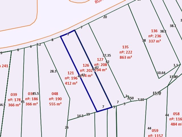 Foto do Terreno - Terreno residencial para venda em Vila Eldízia , 294m² | Correteria Imóveis