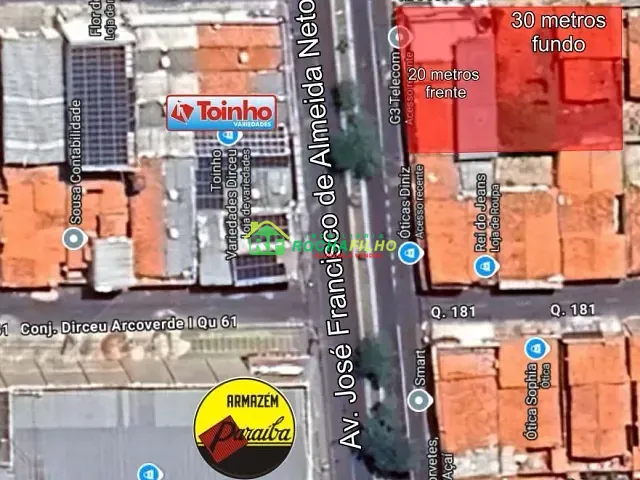 Terreno à venda, no bairro Itararé em Teresina