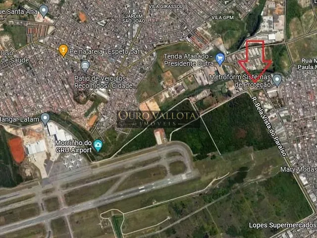 Terreno com 12000m², à venda, no bairro Jardim Presidente Dutra em Guarulhos