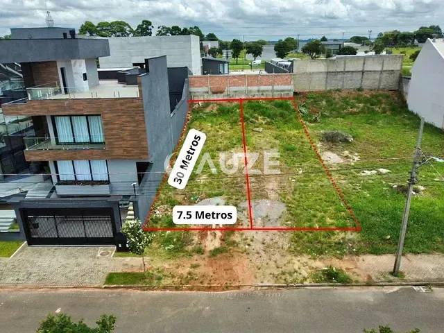 Terreno com 225m², à venda, no bairro Cidade Industrial em Curitiba