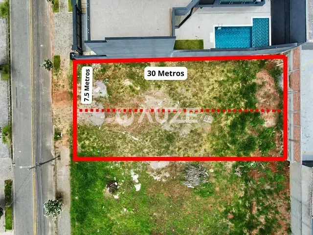 Terreno com 225m², à venda, no bairro Cidade Industrial em Curitiba