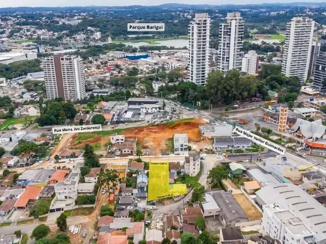 Terreno à venda, no bairro Campina do Siqueira em Curitiba
