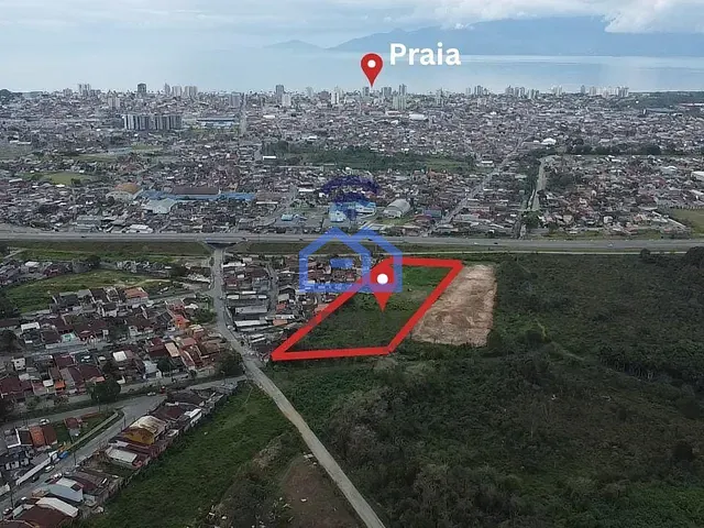 Terreno com 14100m², à venda, no bairro Tinga em Caraguatatuba