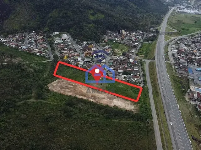 Terreno com 14100m², à venda, no bairro Tinga em Caraguatatuba