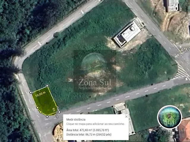 Terreno com 472m², à venda, no bairro Além Ponte em Sorocaba