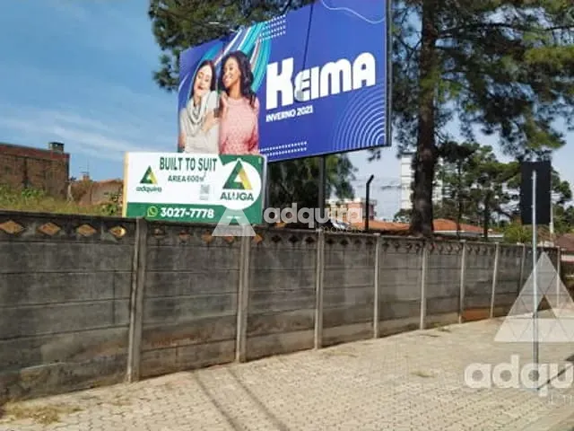 Terreno com 600m², à venda ou para alugar, no bairro Orfãs em Ponta Grossa
