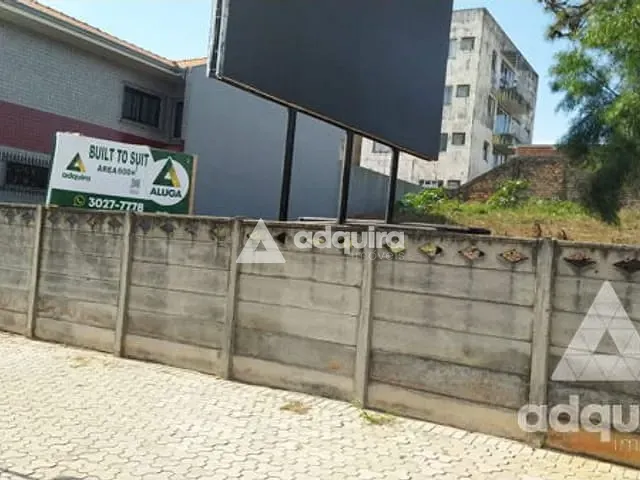 Terreno com 600m², à venda ou para alugar, no bairro Orfãs em Ponta Grossa