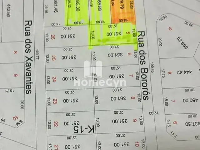 Terreno com 1082m², à venda, no bairro Cidade Vera Cruz em Aparecida de Goiânia