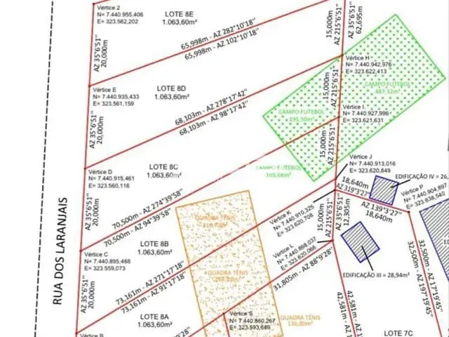 Terreno com 1010m², à venda, no bairro Maracanã em Jarinu