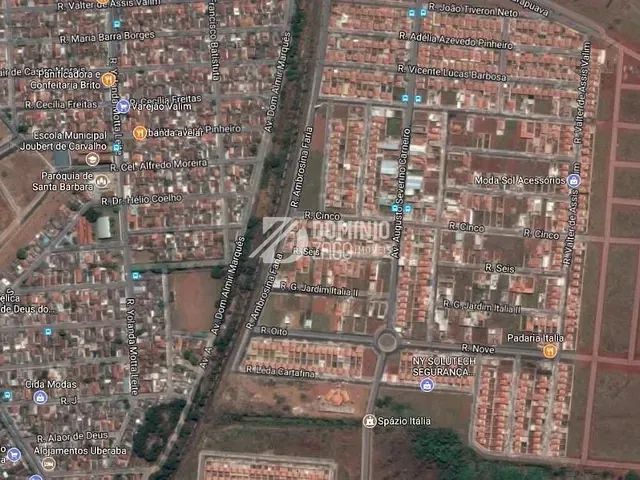 Terreno com 250m², à venda, no bairro Jardim Itália em Uberaba