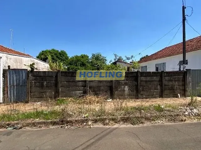Terreno com 330m², à venda, no bairro Vila Indaiá em Rio Claro