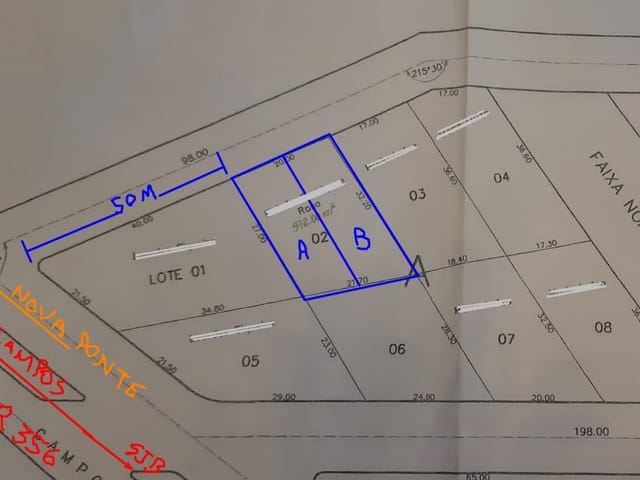 Terreno com 600m², à venda ou para alugar, no bairro Degredo em São João da Barra